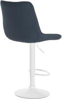 2er Set Barhocker Toni Stoff weiß dunkelgrau 2er Set Barhocker Toni Stoff weiß dunkelgrau