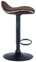 Barhocker Shanghai Stoff schwarz braun Barhocker Shanghai Stoff schwarz braun