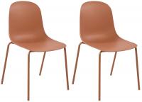 2er Set Stuhl Hardin terracotta 2er Set Stuhl Hardin terracotta