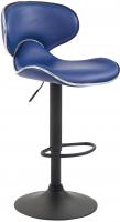 Barhocker Las Vegas V2  schwarz blau