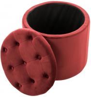 Sitzhocker Pantin Samt rot Sitzhocker Pantin Samt rot