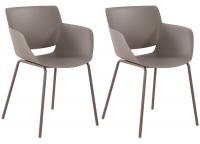 2er Set Stuhl Alpena taupe 2er Set Stuhl Alpena taupe