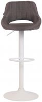 2er Set Barhocker Milet Stoff W dunkelgrau 