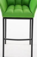 Barhocker Damaso B mit 4-Fuß Gestell grün Barhocker Damaso B mit 4-Fuß Gestell grün