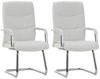 2er Set Stühle Caro  weiß