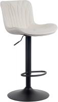 Barhocker Linus Samt creme Barhocker Linus Samt creme