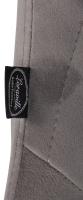 Barhocker Lazio Samt schwarz grau Barhocker Lazio Samt schwarz grau