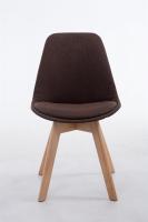 Besucherstuhl Borneo V2 Stoff natura (eiche) braun Besucherstuhl Borneo V2 Stoff natura (eiche) braun