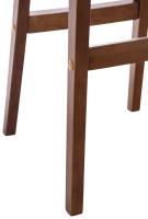 2er Set Barhocker Taunus Stoff Walnuss hellgrau 2er Set Barhocker Taunus Stoff Walnuss hellgrau