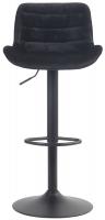 Barhocker Tover Samt schwarz Barhocker Tover Samt schwarz