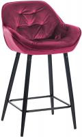 Barhocker Gibson 76 Samt lila Barhocker Gibson 76 Samt lila