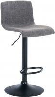 Barhocker Hoover Stoff B hellgrau Barhocker Hoover Stoff B hellgrau