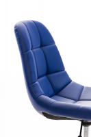 Bürostuhl Emil Kunstleder blau Bürostuhl Emil Kunstleder blau