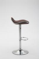 Barhocker Shanghai Stoff braun 