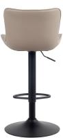 2er Set Barhocker Emma Kunstleder creme 