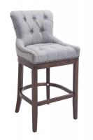 Barhocker Lakewood Stoff, Antik hellgrau Barhocker Lakewood Stoff, Antik hellgrau