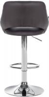 Barhocker Milet Kunstleder chrom braun Barhocker Milet Kunstleder chrom braun