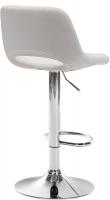 2er Set Barhocker Camden Samt chrom creme 2er Set Barhocker Camden Samt chrom creme
