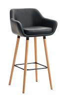 Barhocker Grant Kunstleder schwarz Barhocker Grant Kunstleder schwarz