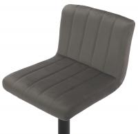 Barhocker Jamie Samt grau 
