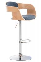 Barhocker Kingston Stoff natura/blau Barhocker Kingston Stoff natura/blau