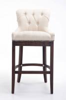 Barhocker Lakewood Stoff, Antik creme 