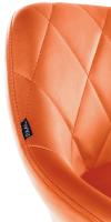 Arbeitshocker Lazio Kunstleder orange Arbeitshocker Lazio Kunstleder orange