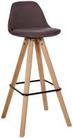 Barhocker Corbin Stoff Square natura braun Barhocker Corbin Stoff Square natura braun