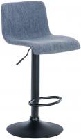 Barhocker Hoover Stoff B blau Barhocker Hoover Stoff B blau
