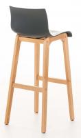 2er Set Barhocker Hoover Natura grau 
