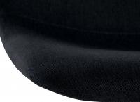 2er Set Barhocker Divo Stoff Chrom schwarz 2er Set Barhocker Divo Stoff Chrom schwarz
