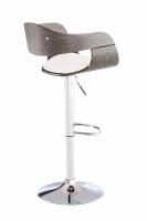 Barhocker Kingston weiß/grau Barhocker Kingston weiß/grau