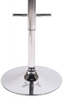 Barhocker Los Angeles Samt chrom blau Barhocker Los Angeles Samt chrom blau
