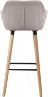 2er Set Barhocker Grant Stoff taupe 2er Set Barhocker Grant Stoff taupe