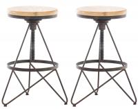 2er Set Barhocker Karla bronze 2er Set Barhocker Karla bronze