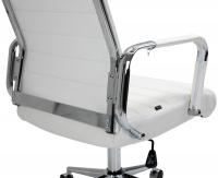 Bürostuhl Kolumbus Echtleder weiß Bürostuhl Kolumbus Echtleder weiß