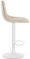 Barhocker Divo Kunstleder weiß creme Barhocker Divo Kunstleder weiß creme