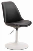 4er Set Esszimmerstühle Maverick W Kunstleder schwarz 