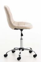 Bürostuhl Emil Stoff creme 