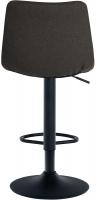 2er Set Barhocker Jerry Stoff schwarz dunkelgrau 2er Set Barhocker Jerry Stoff schwarz dunkelgrau