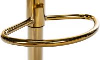 2er Set Barhocker Braga Gold Samt braun 2er Set Barhocker Braga Gold Samt braun
