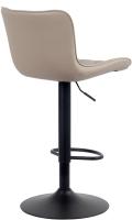 2er Set Barhocker Emma Kunstleder creme 