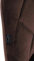 2er Set Barhocker Lazio Samt chrom braun 2er Set Barhocker Lazio Samt chrom braun