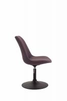Stuhl Maverick B Stoff braun 