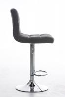 Barhocker Peru STOFF hellgrau Barhocker Peru STOFF hellgrau