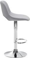 2er Set Barhocker Camden Kunstleder chrom grau 2er Set Barhocker Camden Kunstleder chrom grau