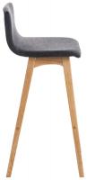 2er Set Barhocker Taunus Stoff Natura hellgrau 2er Set Barhocker Taunus Stoff Natura hellgrau