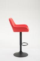 Barhocker Braga Kunstleder rot Barhocker Braga Kunstleder rot