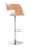 2er Set Barhocker Kingston Stoff natura/creme 2er Set Barhocker Kingston Stoff natura/creme