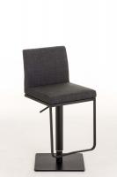 Barhocker Panama B Stoff dunkelgrau 